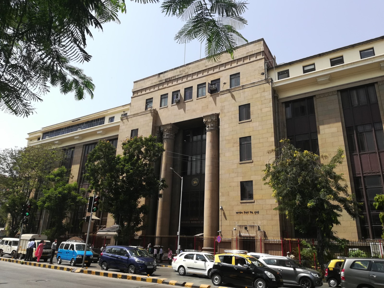 Reserve Bank of India headquarters building in Mumbai