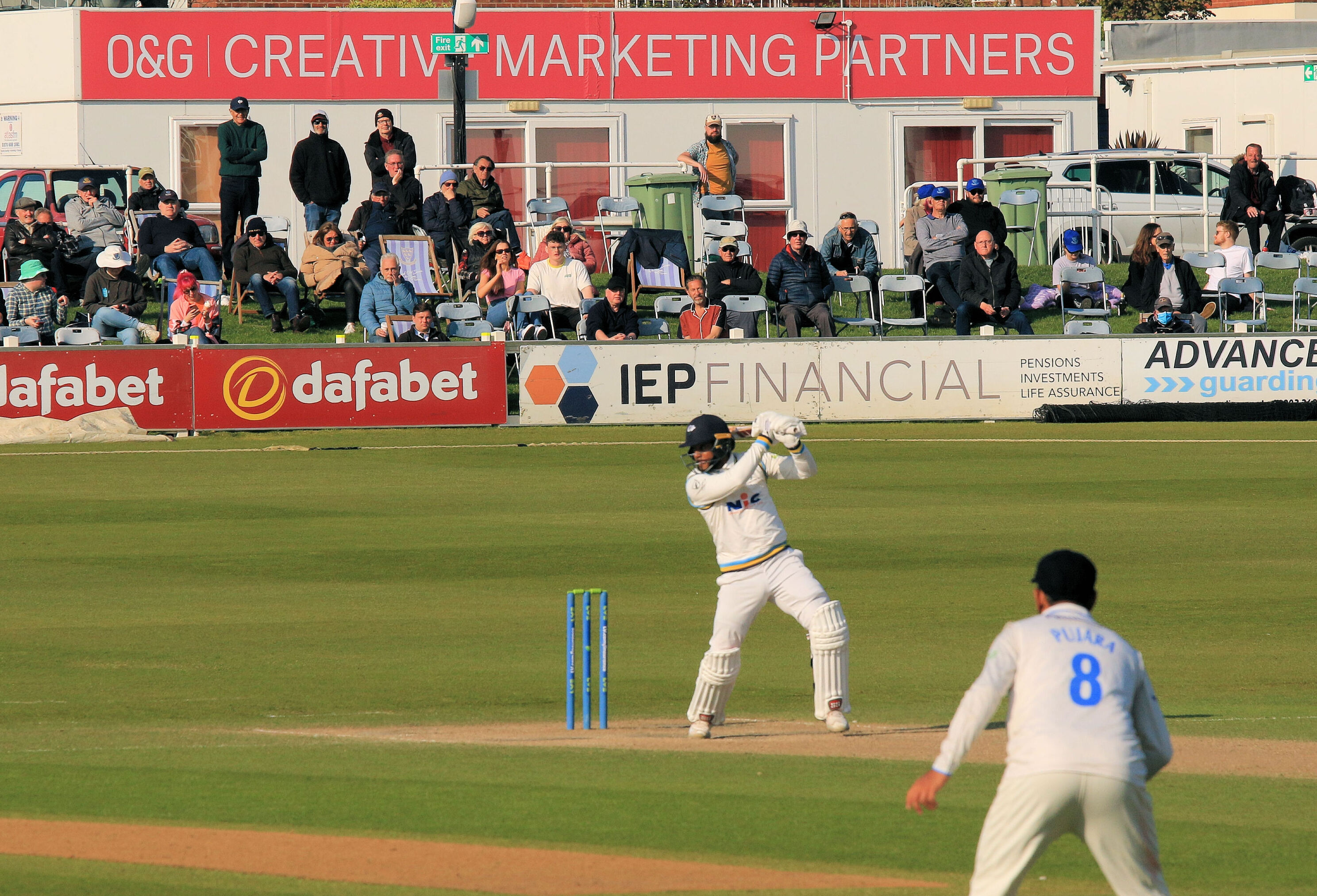 West Indies batter in action