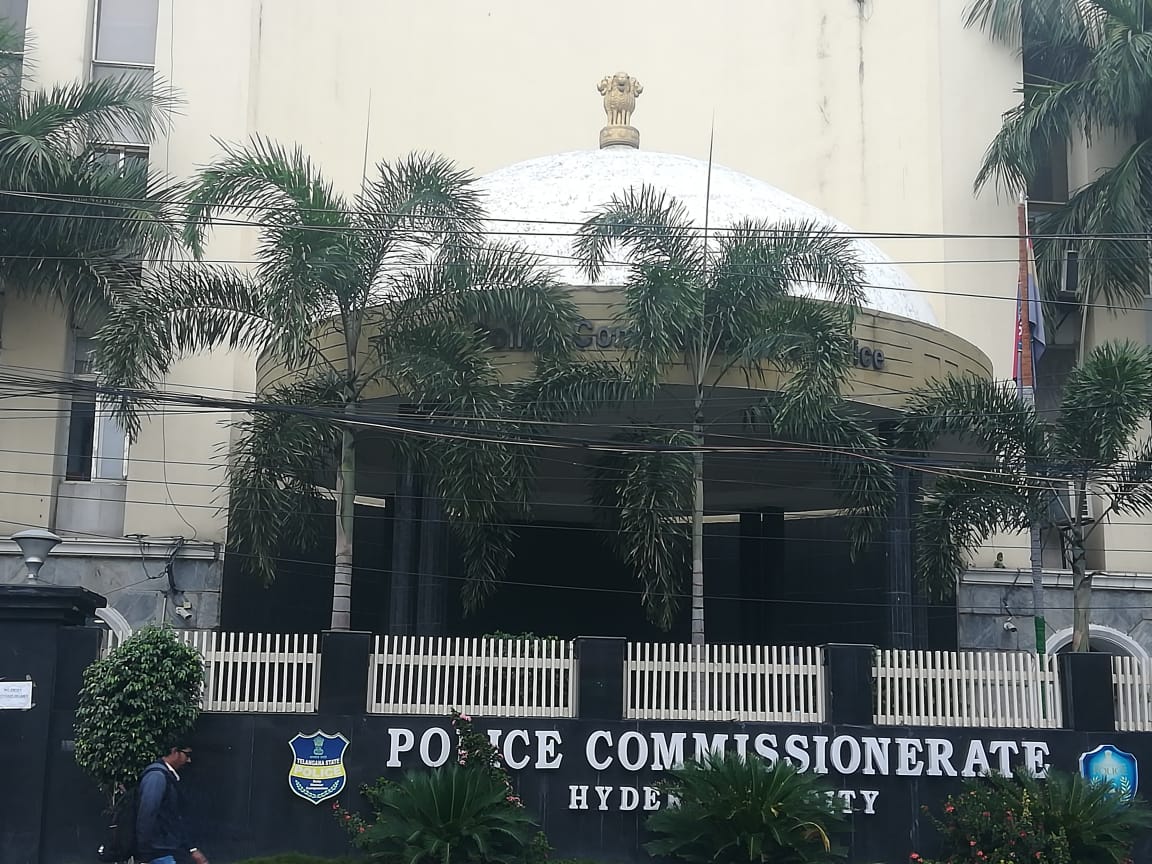 Hyderabad Police Commissionerate building at Basheerbagh
