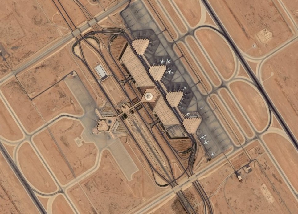 Aerial view of King Khalid International Airport, Riyadh (representative image)