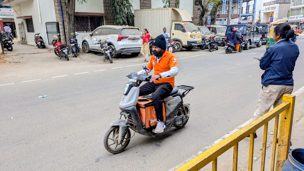Swiggy delivery partner