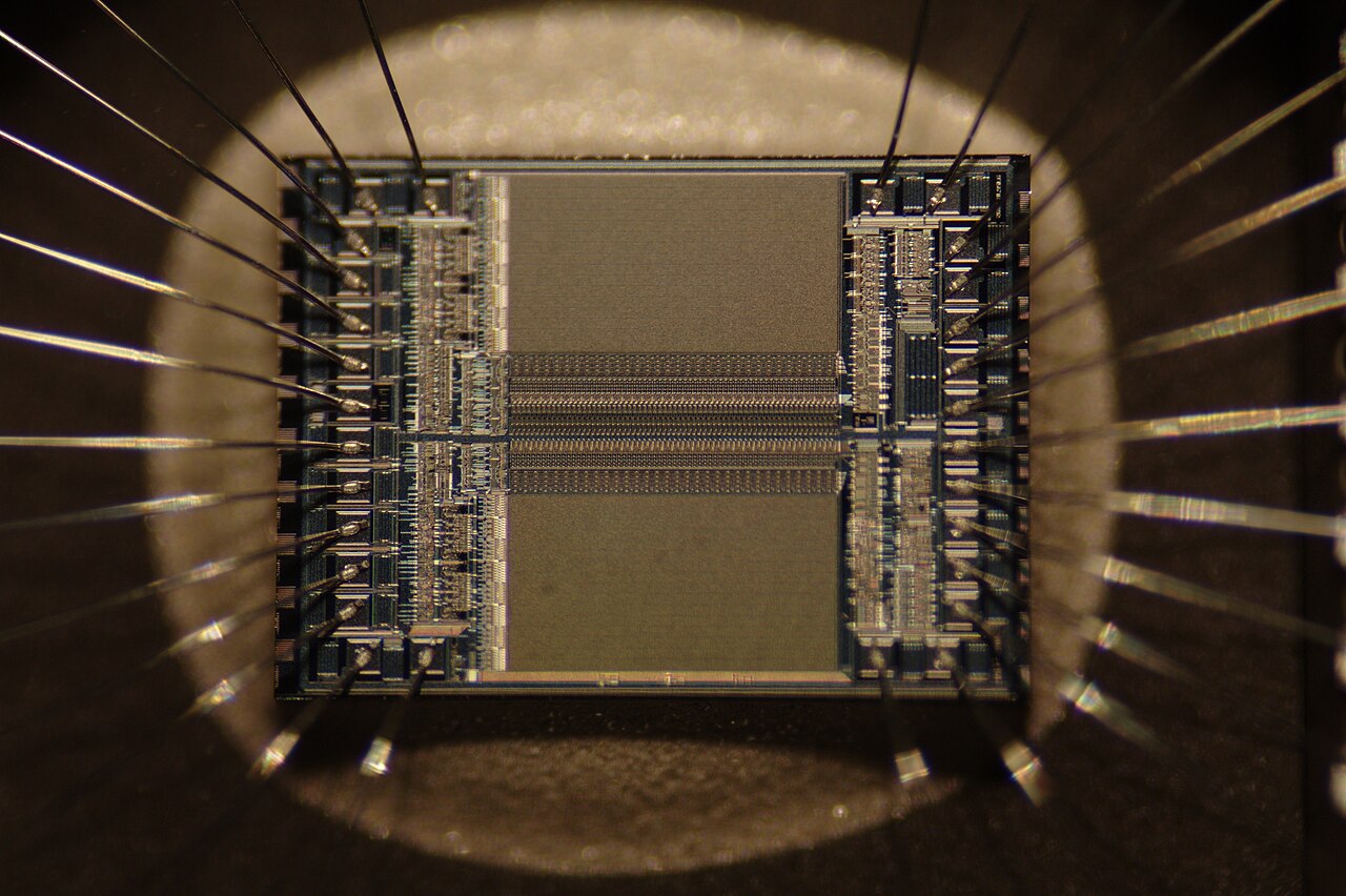 Microchip close-up